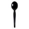 Boardwalk Heavyweight Polystyrene Cutlery, Soup Spoon, Black, PK1000 SOUPHWPSBLA - alternate 2